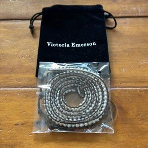 Freshwater Pearls and Leather five wrap bracelet